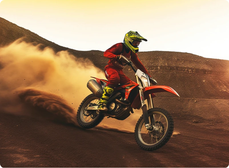 Committed to excellence, you know every detail. Your motorcycle is designed to offer maximum performance Committed to excellence, you know every detail. Your motorcycle is designed to offer maximum performance